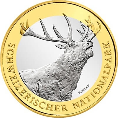 Schweiz_2009_10Fr_Franken_Schweizerischer_Nationalpark_Rothirsch_lose_unc.jpg